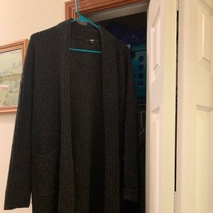 UNIQLO long wool cardigan